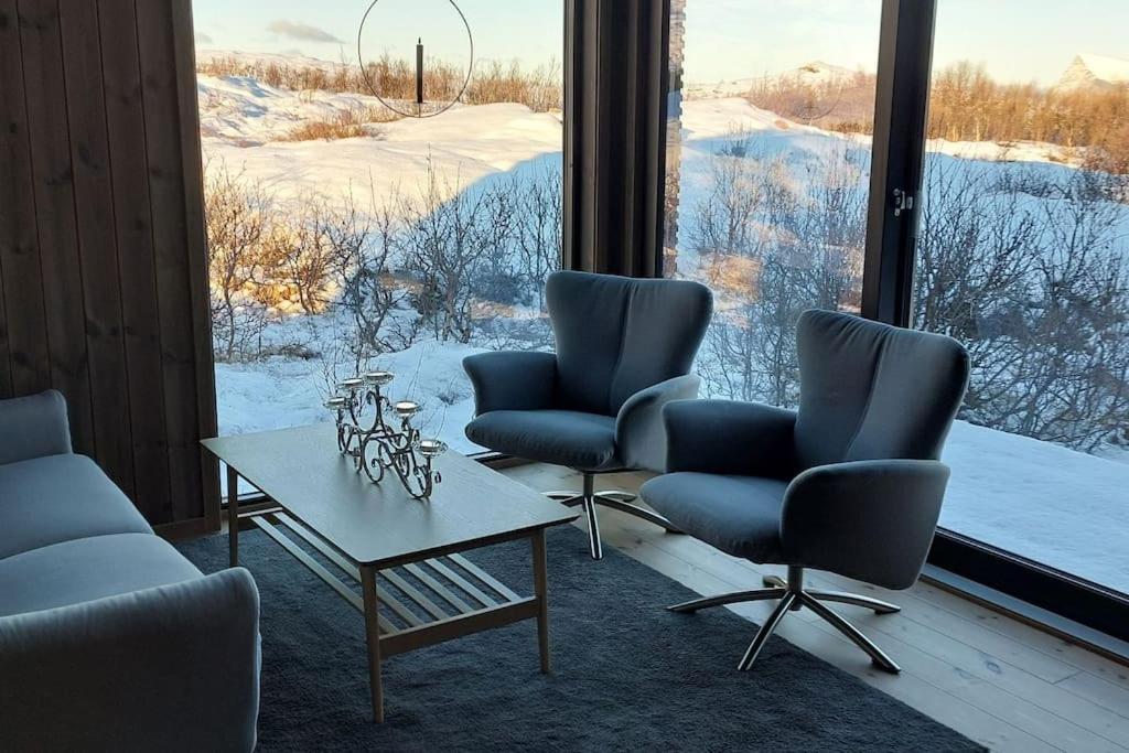 Cabin Aurora Borealis Sommarøy Exteriér fotografie